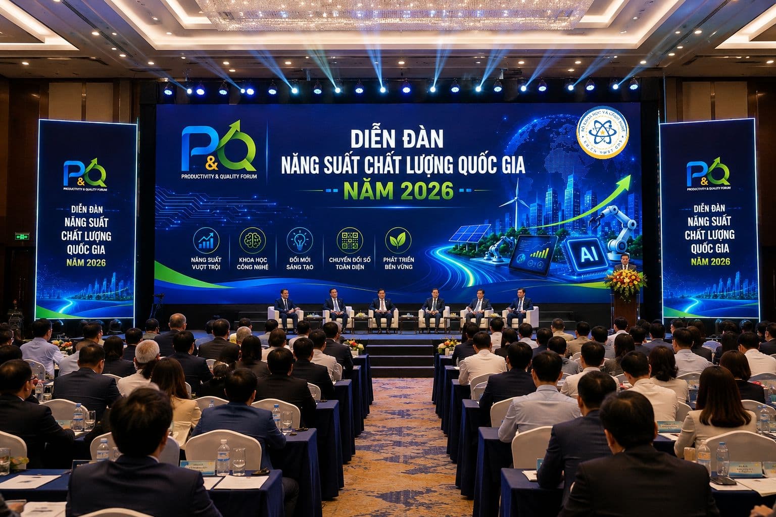 Toàn cảnh Diễn đàn Năng suất Chất lượng
